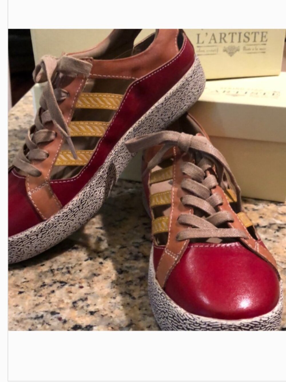NWOT L’Artiste Porsche Summer Sneakers 8.5 39